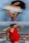 Beautiful naked woman over